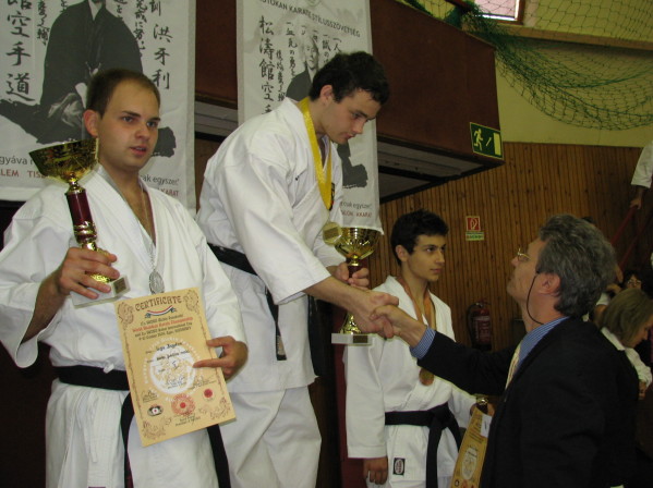 Apdovanojamas pasaulio čempionas Dovydas Žymantas